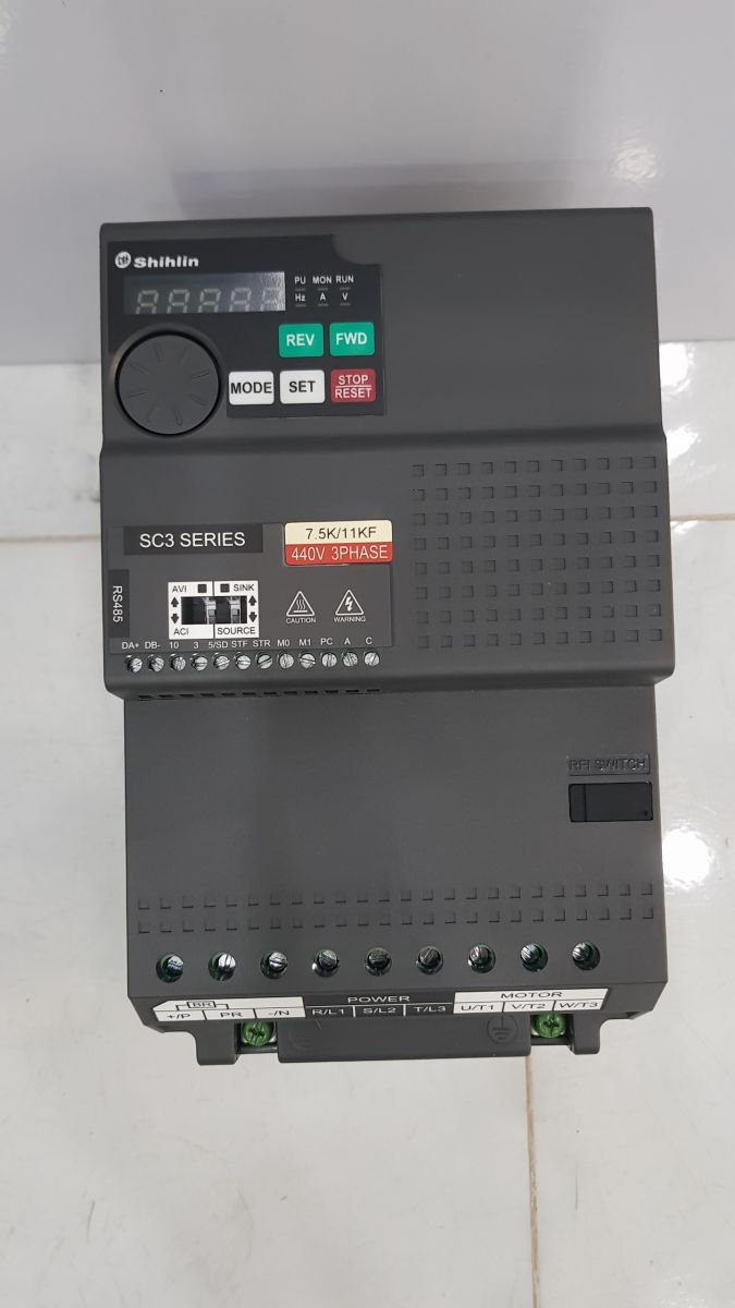 Hình ảnh thực tế Biến tần Shihlin SC3-043-7.5K/11KF