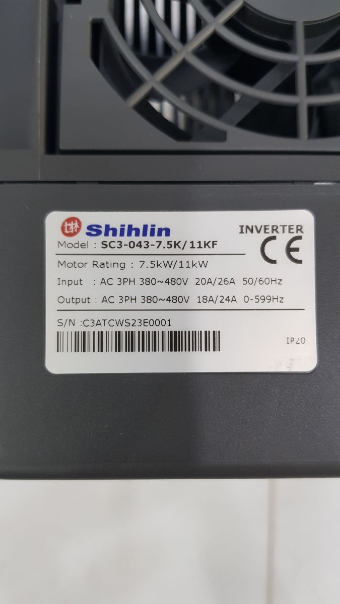 Hình ảnh thực tế Biến tần Shihlin SC3-043-7.5K/11KF