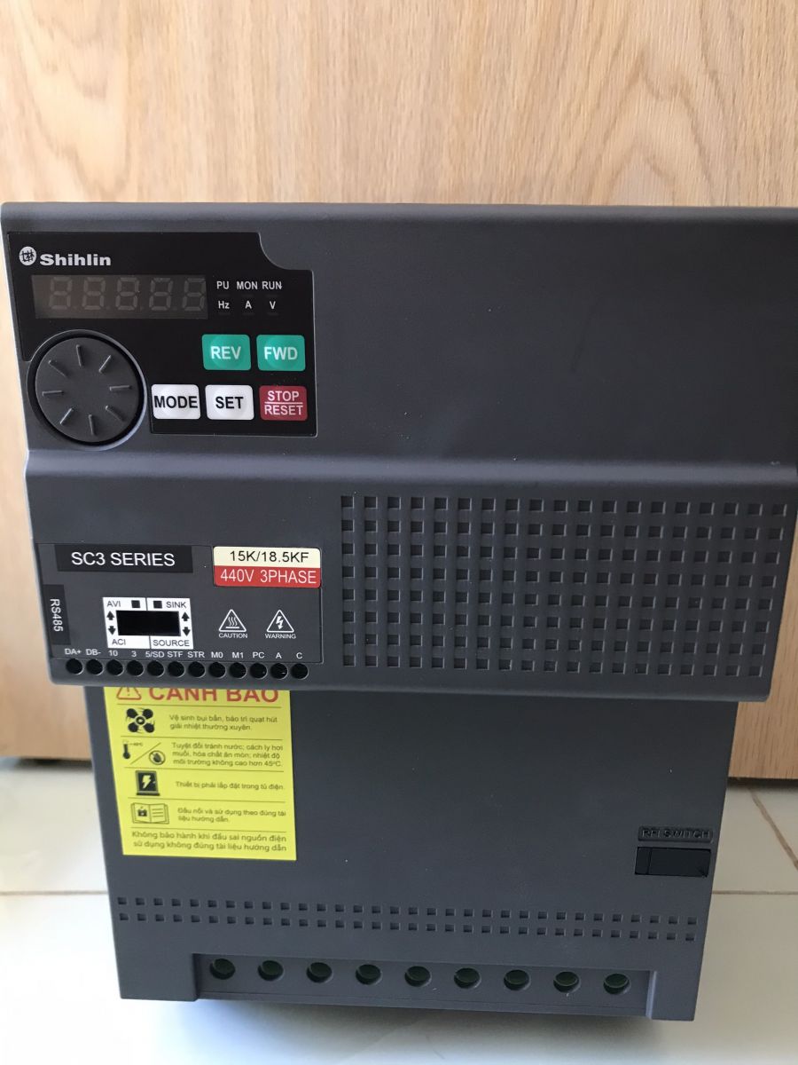 Hình ảnh thực tế Biến tần Shihlin SC3-043-22K