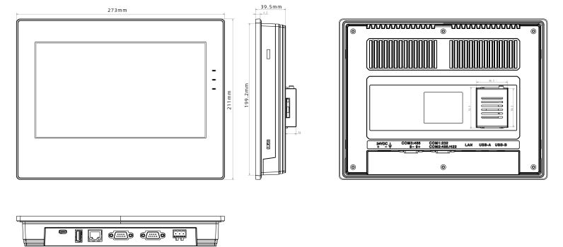 Bản vẽ HMI SAMKOON SK-102QS-G