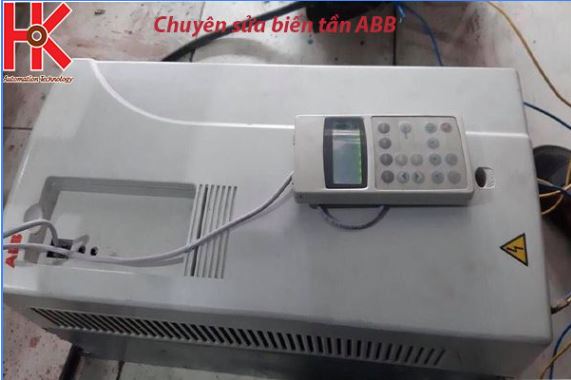 hình ảnh thực tế sửa biện tần abb