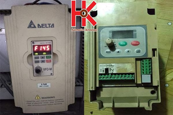 Hình ảnh thực tế sửa chữa Biến tần Delta tại HK