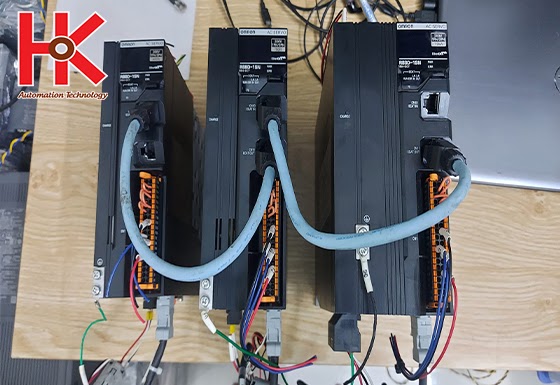 Hình ảnh thực tế Sửa chữa servo omron