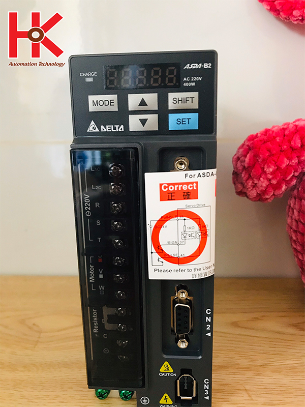 hình ảnh thực tế driver servo  asd-b2-0421-b