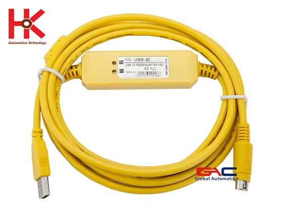 Hình ảnh thực tế cáp lập trình PLC Xinje USB-XC PLC